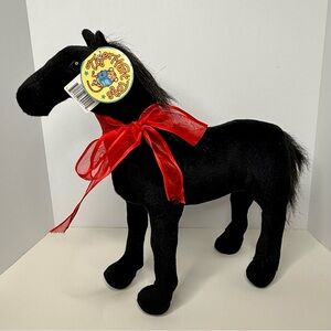 TigerHart Toys Ignacio the Black Stallion Plush Horse